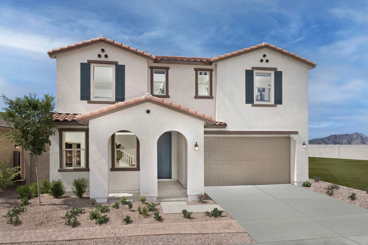 KB model home in Queen Creek, AZ