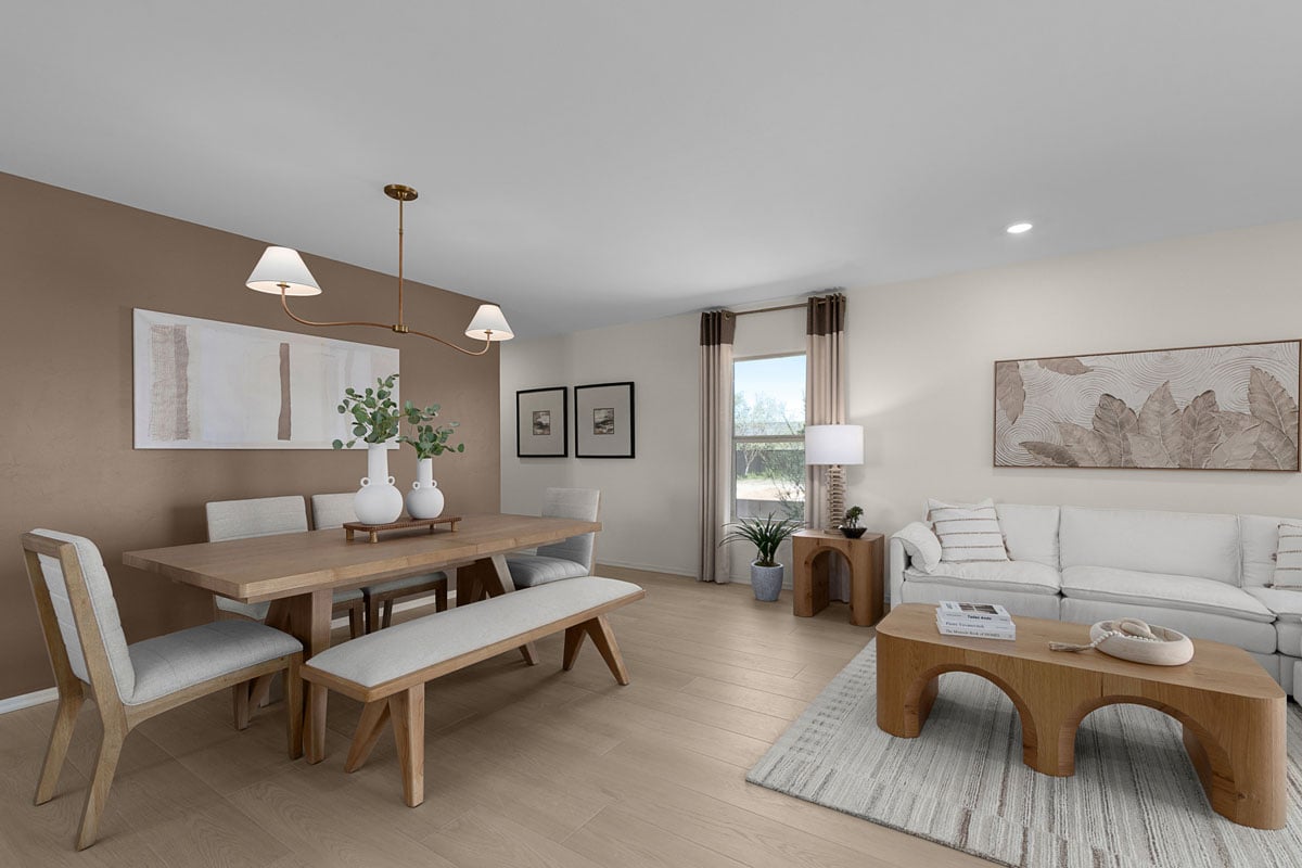 Upgraded dining light