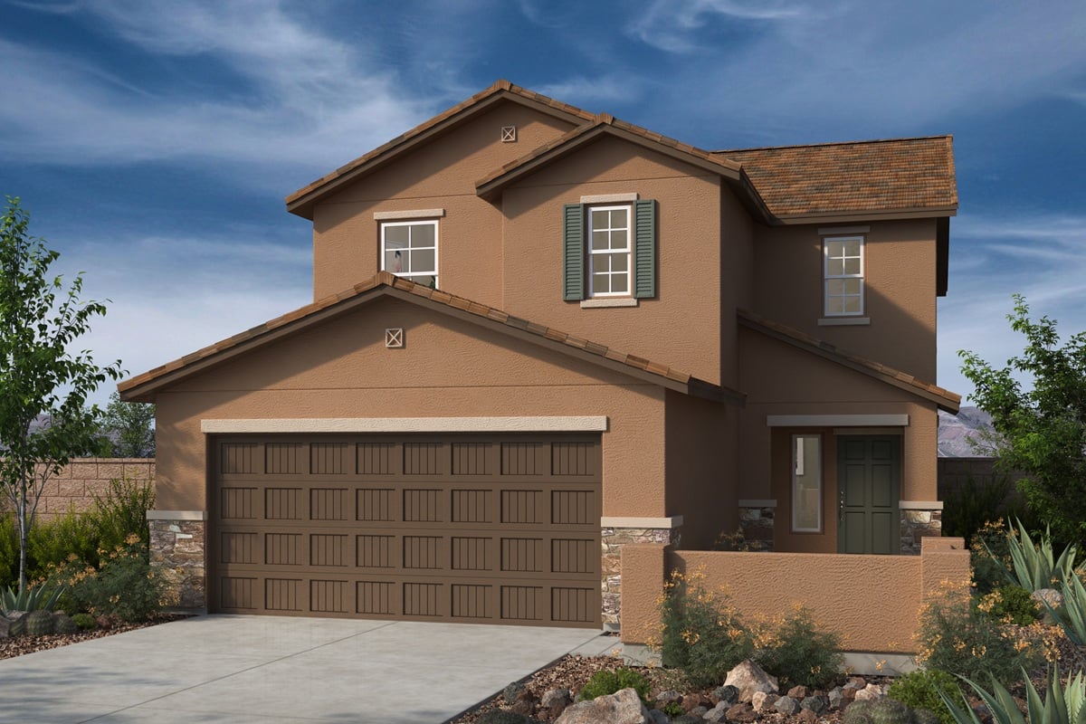 Exterior C with optional stone