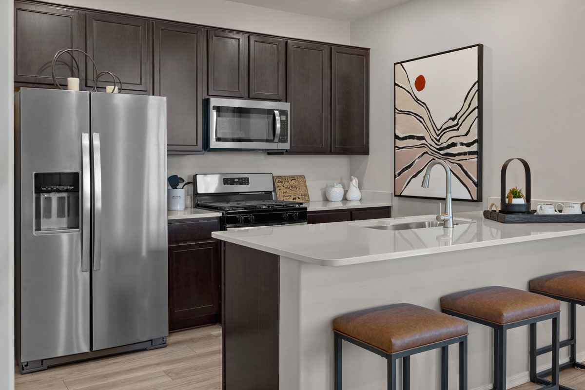 Stainless steel appliances