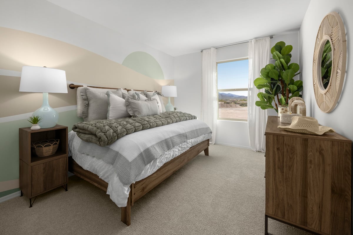 Upgraded carpeting at bedroom 3