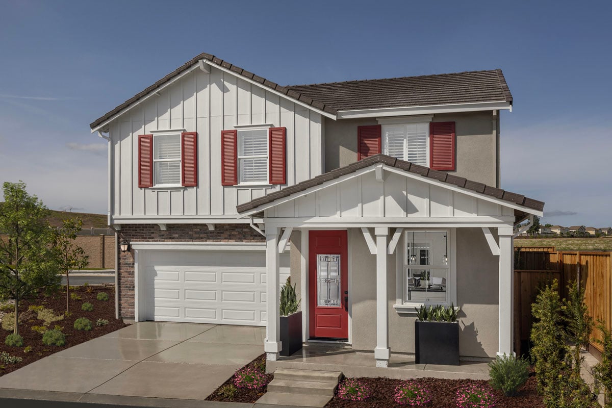 KB model homes at Antioch, CA