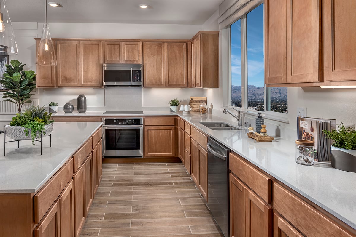 Chef-inspired kitchen