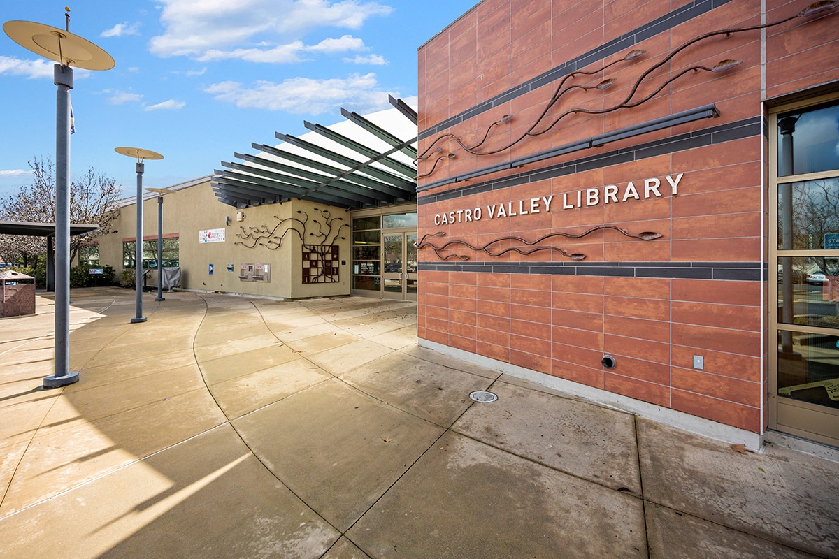 Adjacent to Castro Valley Library 