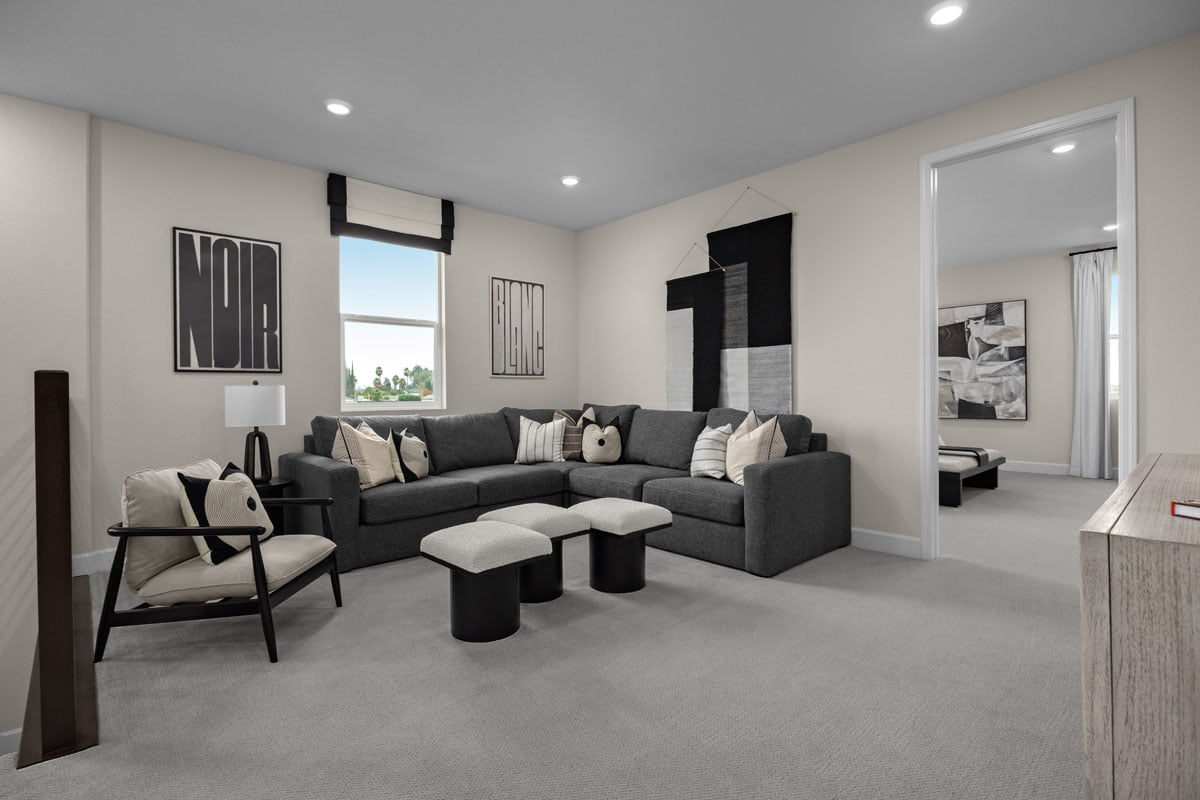 Loft for family entertaining 