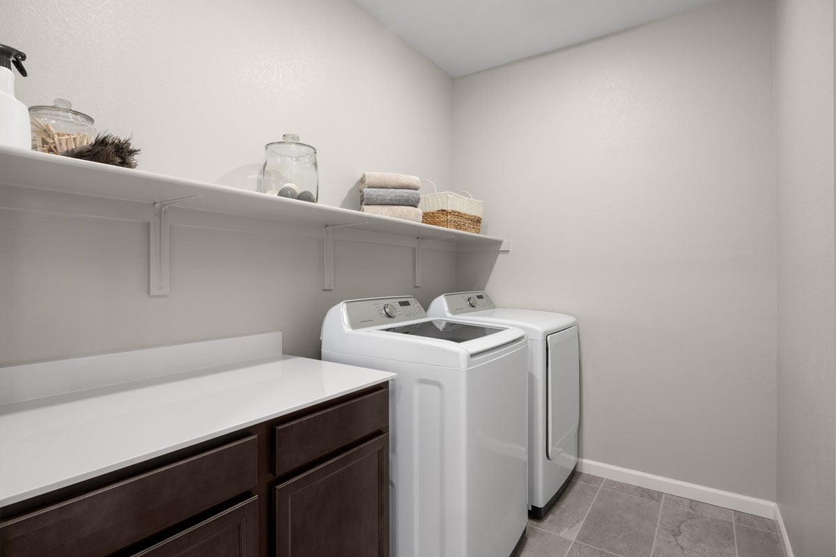 Large laundry room