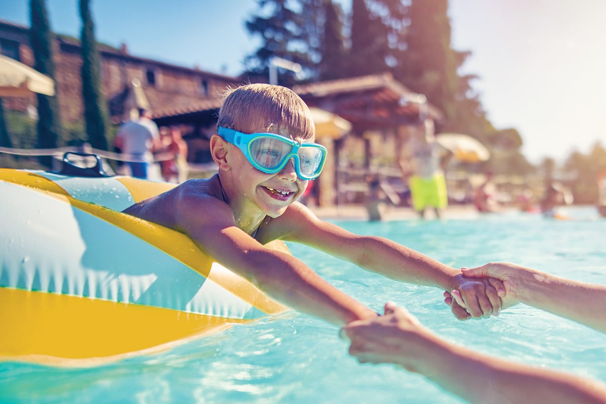 5-minute walk to pool at Kennedy Park