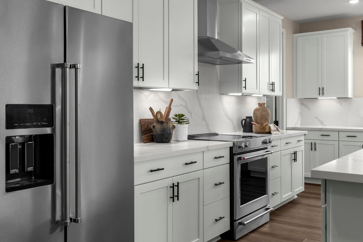 Stainless steel appliances