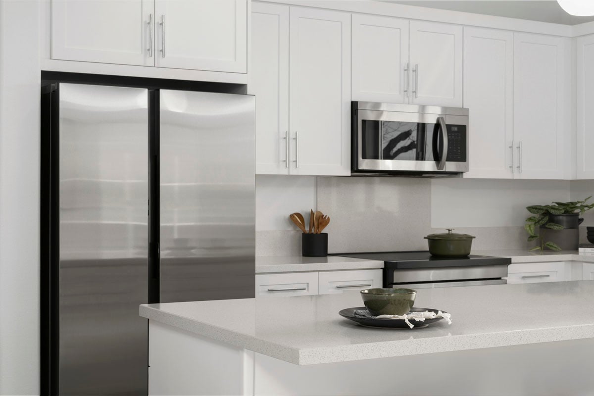 Stainless steel appliances