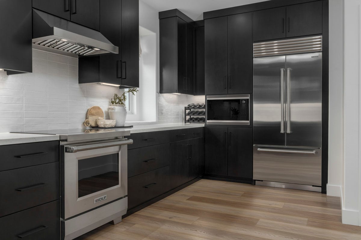 Stainless steel appliances