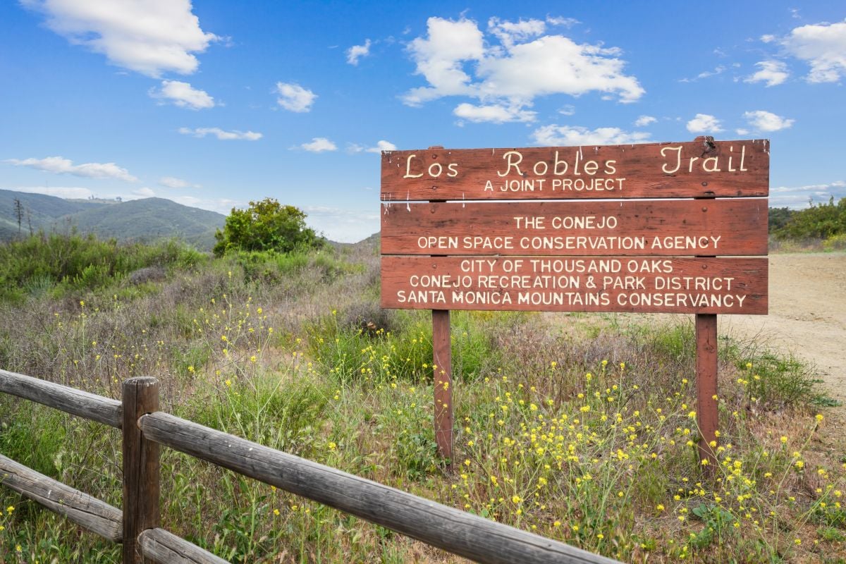 Close to Los Robles Trail
