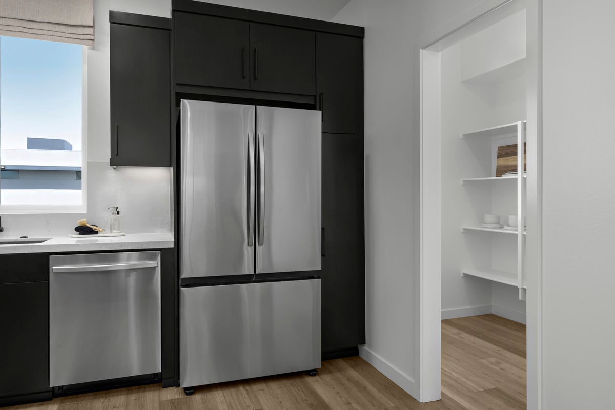 Extended upper cabinets