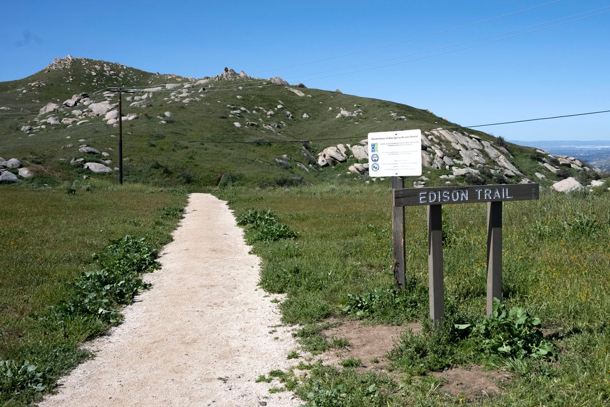 Hiking nearby at Edison Trail