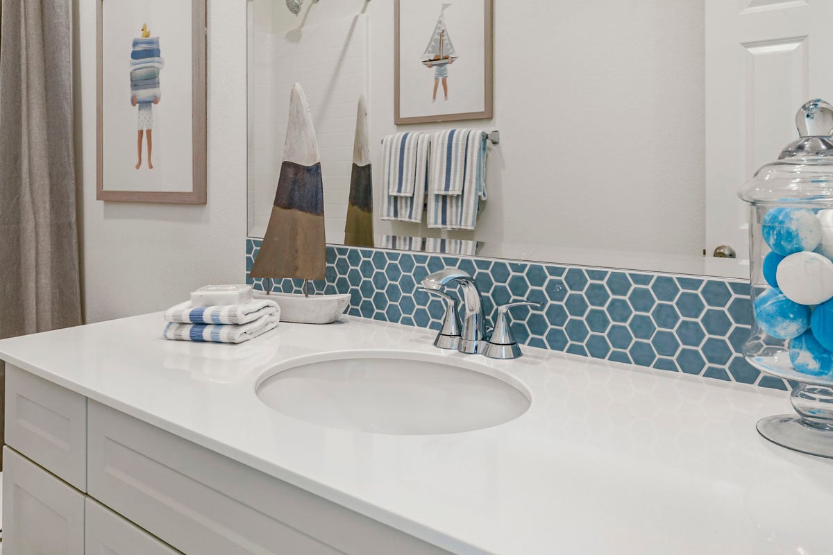 Bath 2 countertop and faucets