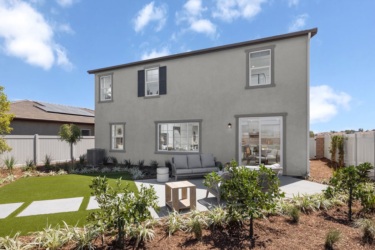 Spacious backyard ideal for entertaining