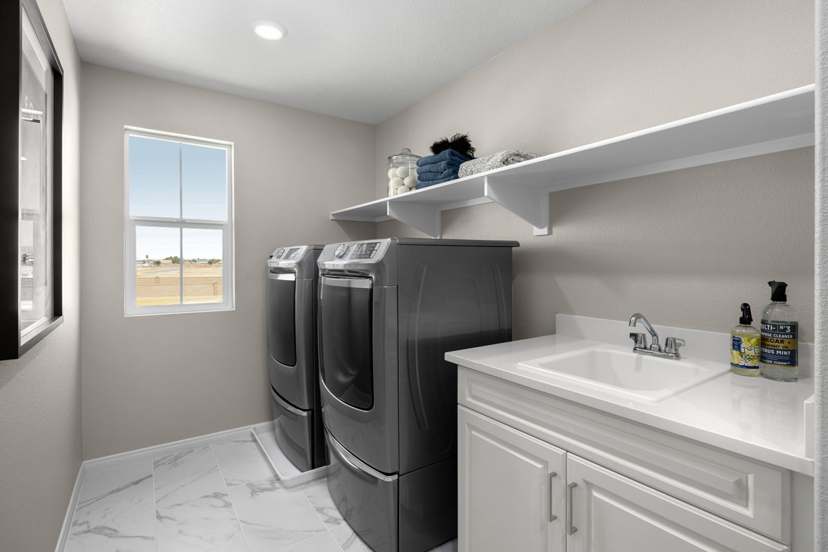 Optional laundry sink