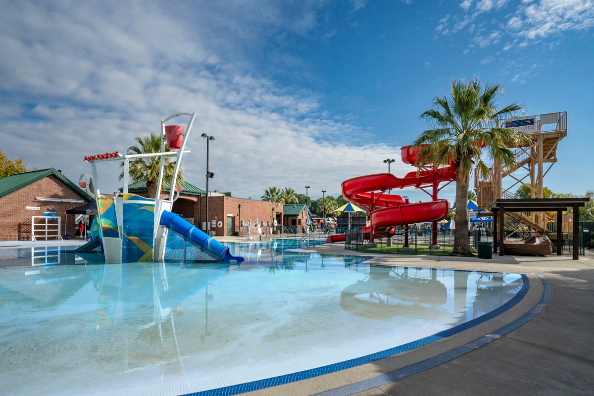 Close to Steve Miklos Aquatic Center