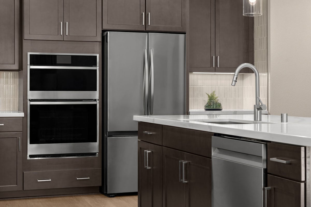 Stainless steel appliances