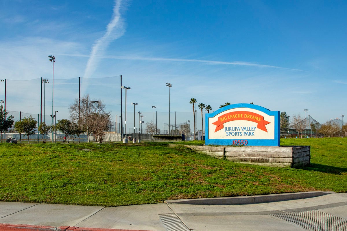 Near Big League Dreams in Jurupa Valley
