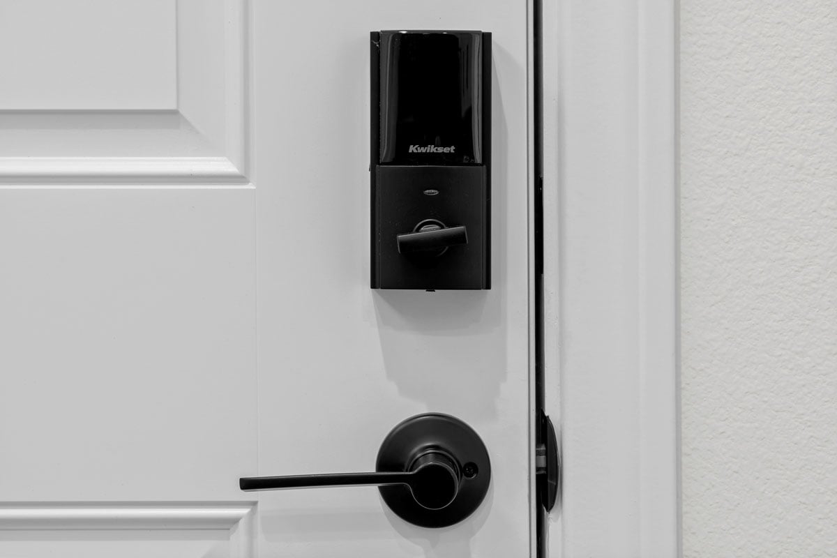 Optional matte black interior door hardware