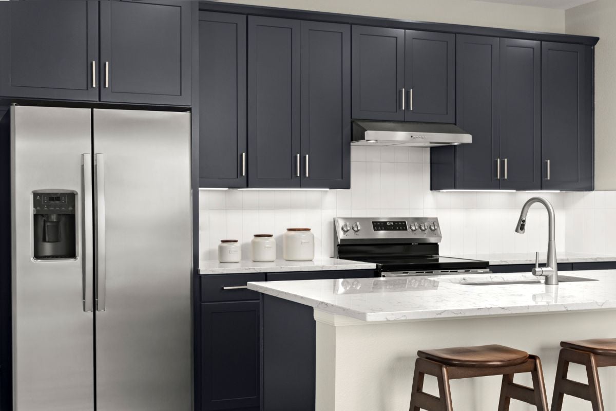 Stainless steel appliances