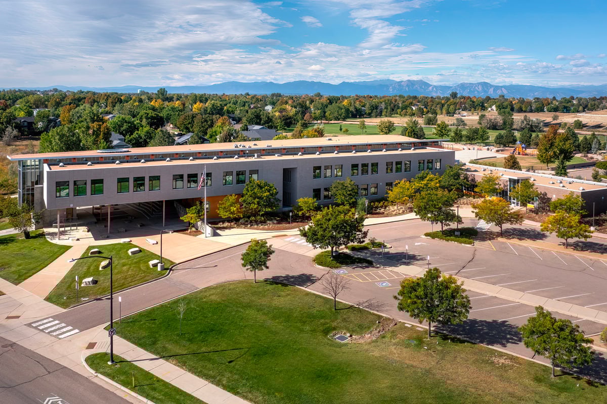 Near Red Hawk Elementary School