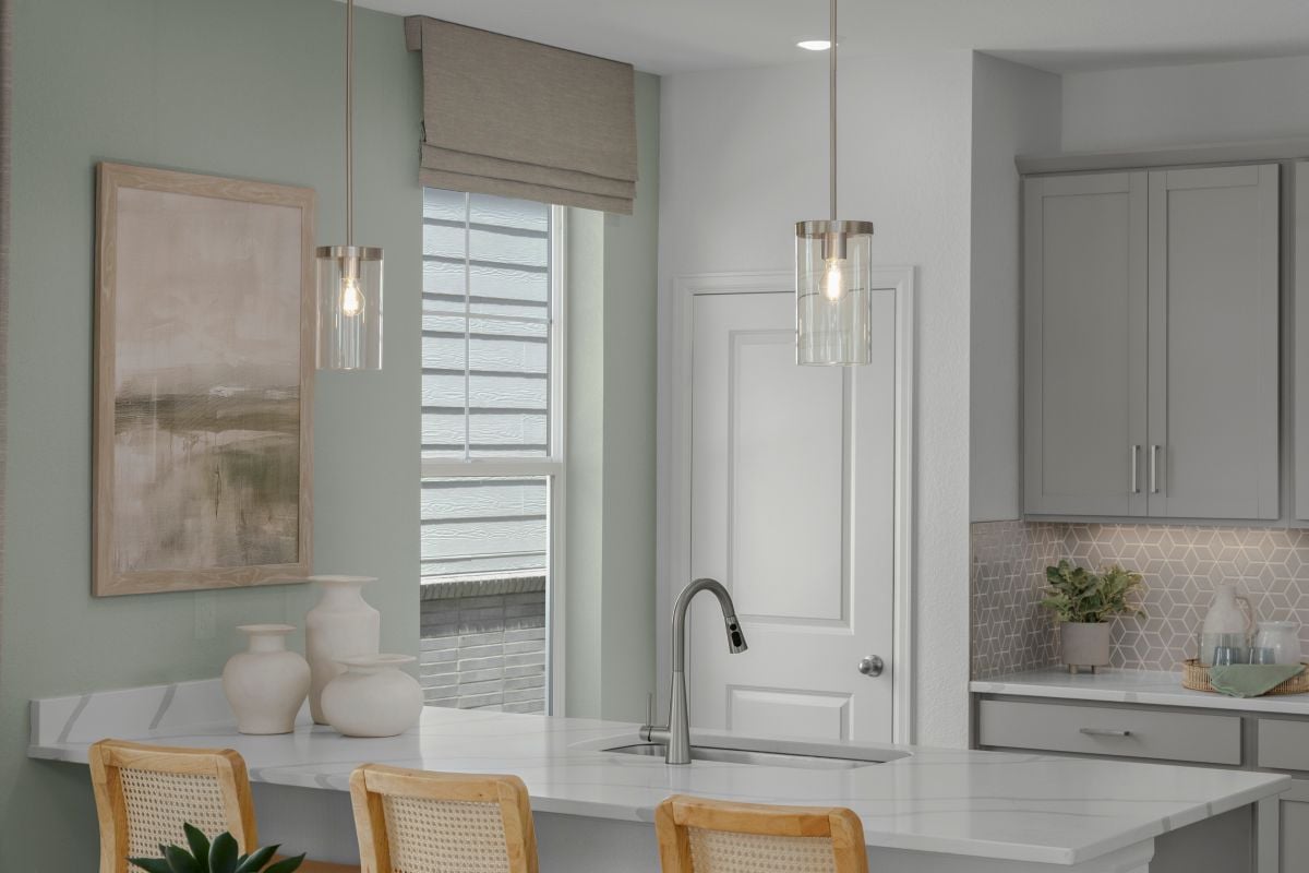 Kitchen pendant lighting