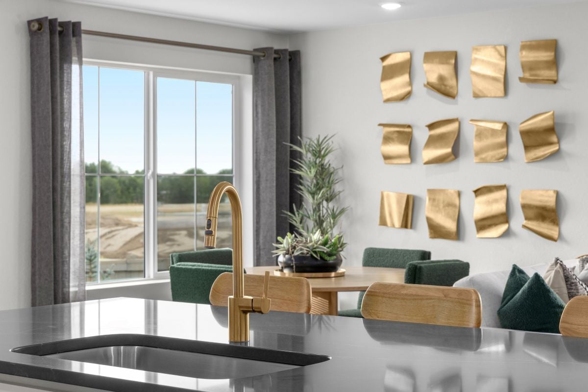 Kitchen island with sink