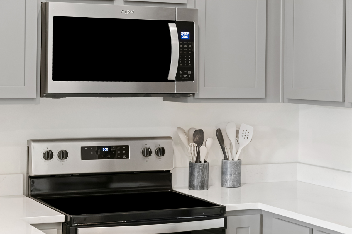 Stainless steel appliances