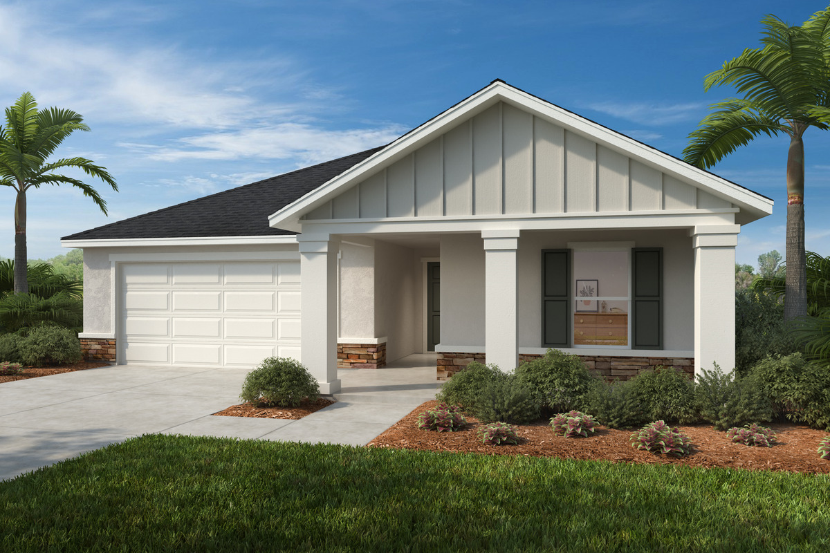 Exterior H with optional stone