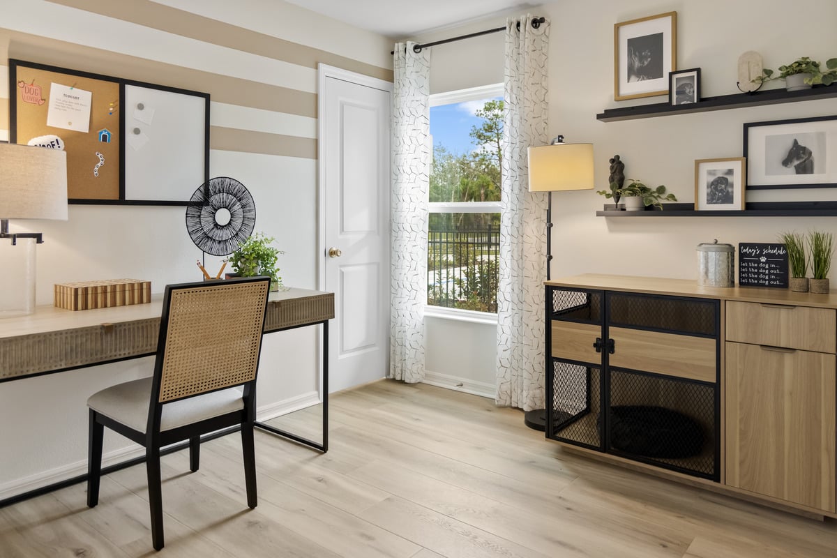 Spacious secondary bedrooms