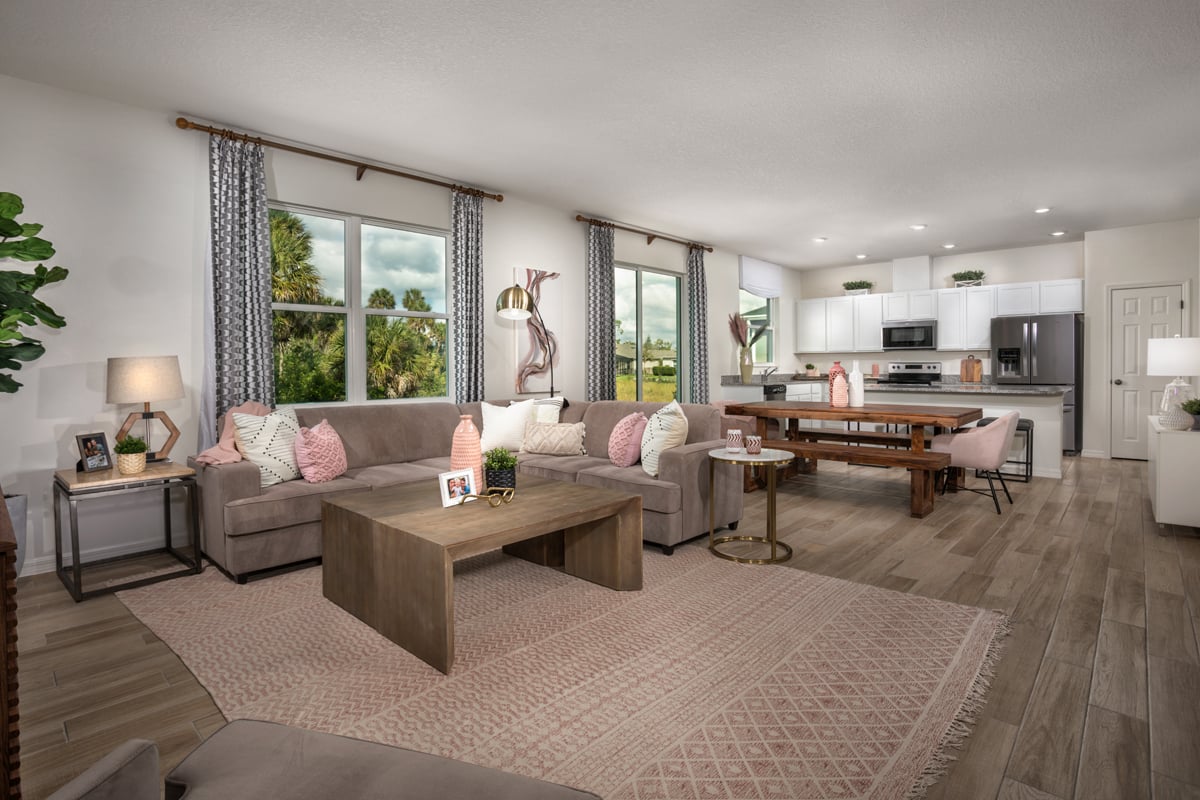 New Homes in Fort Myers, FL - Coves of Estero Bay Plan 1769 Great Room