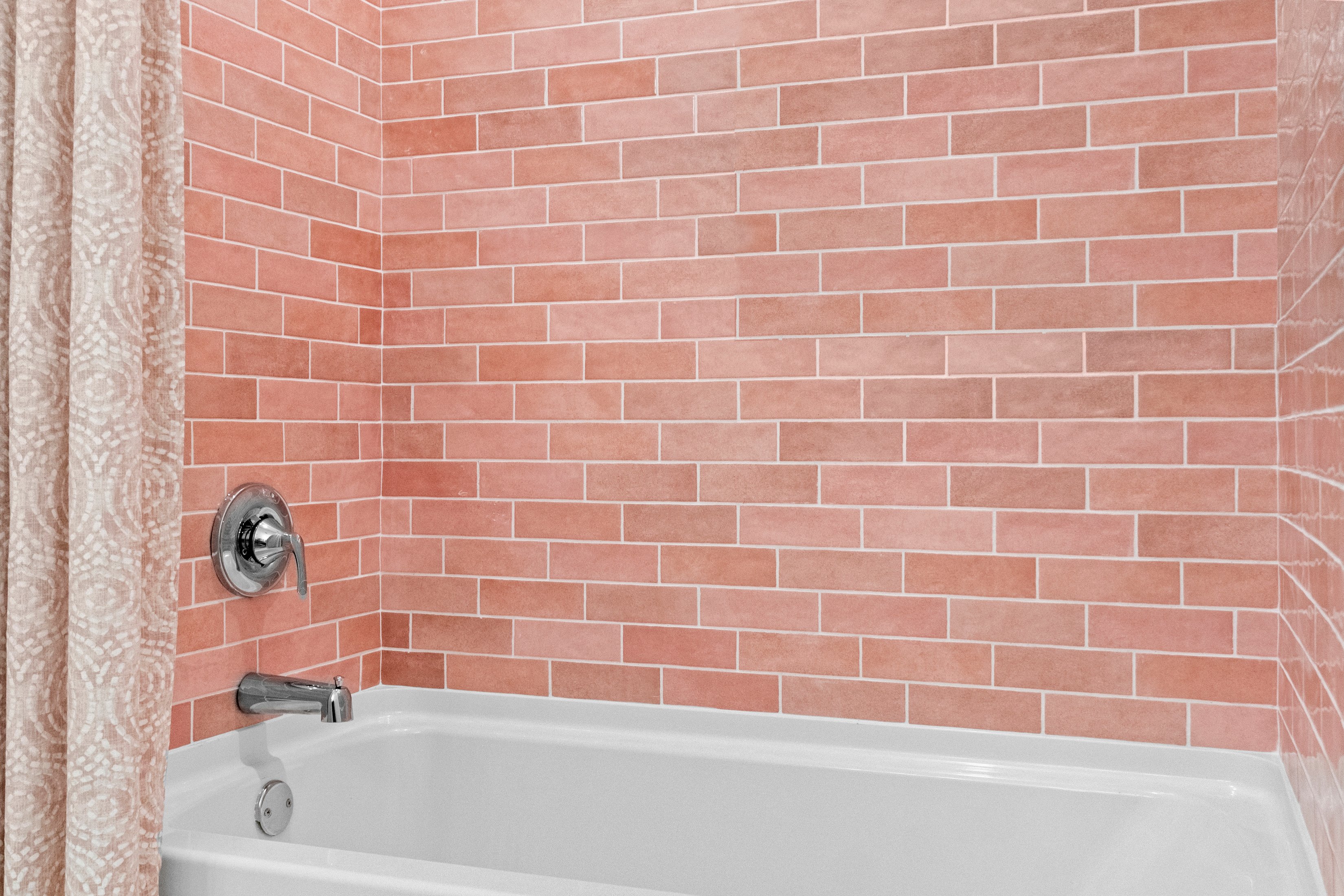 Garden tub at primary bathroom