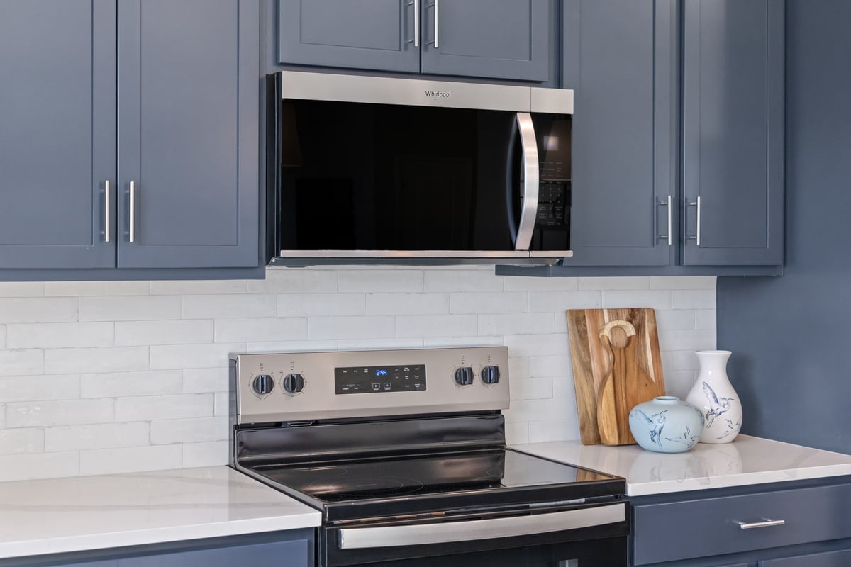 Stainless steel appliances