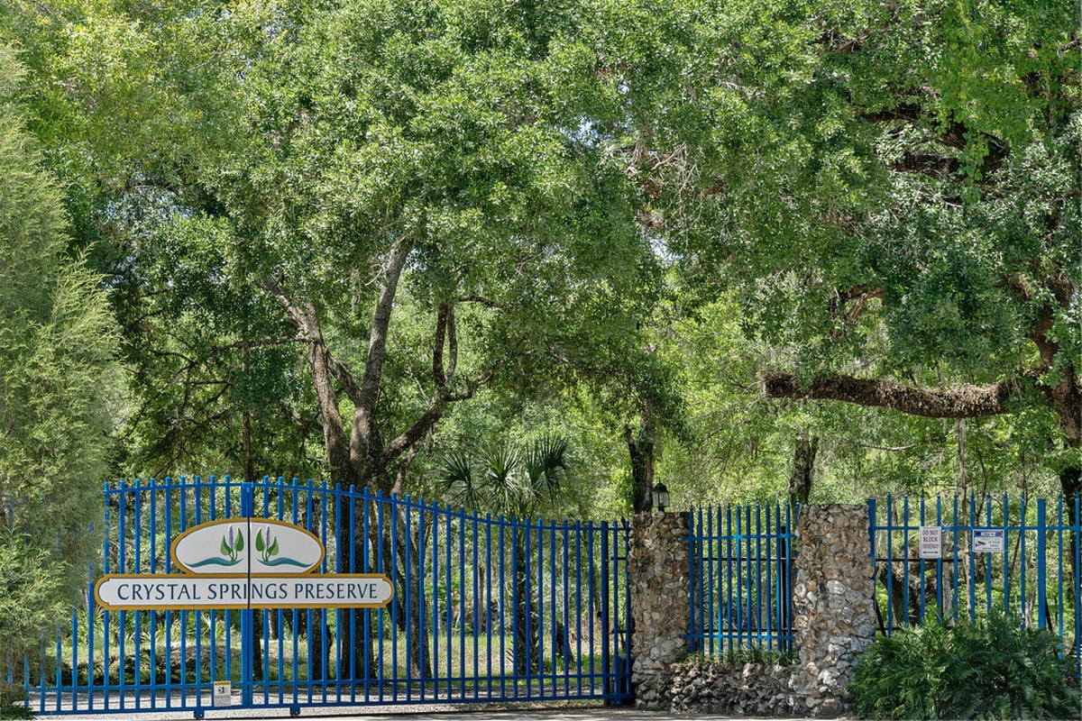 Minutes to Crystal Springs Preserve 