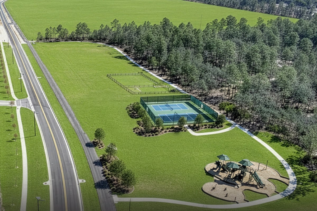 Proposed community pickleball courts