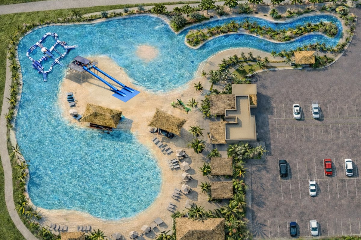 Proposed community lagoon