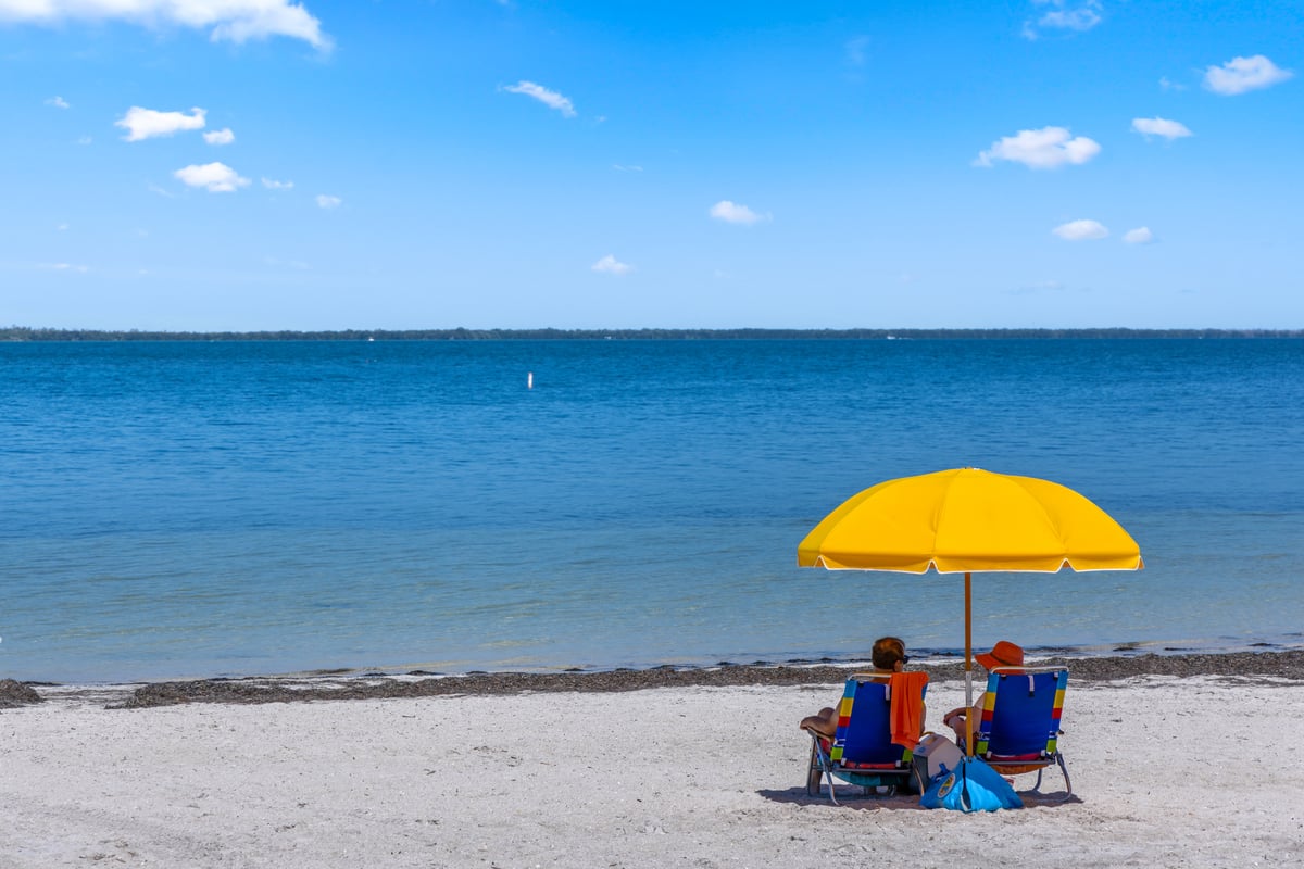 Convenient drive to Fred Howard Park