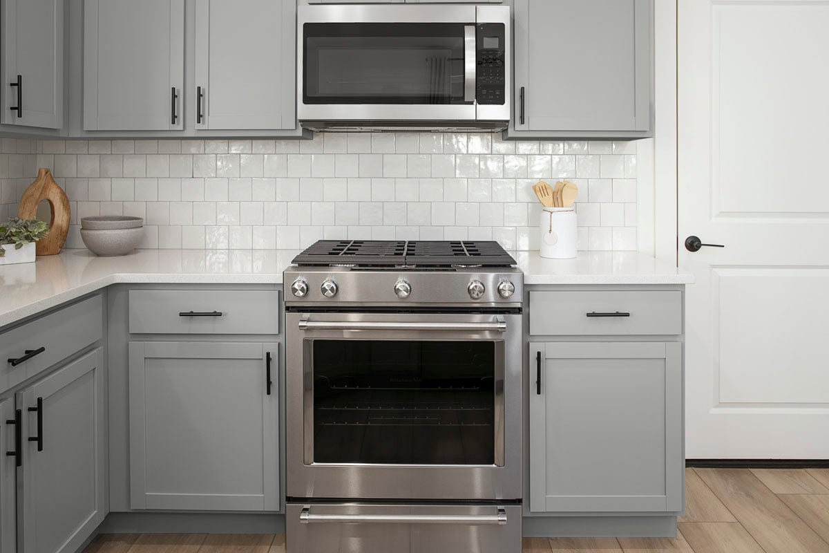 Stainless steel appliances