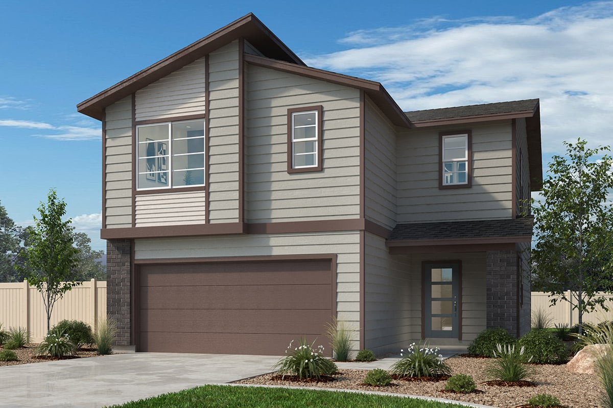 Exterior D with optional stone