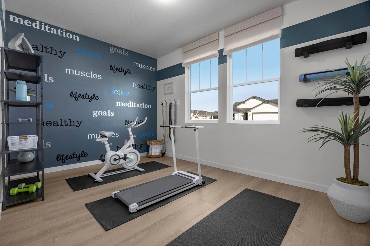 Luxury vinyl plank flooring