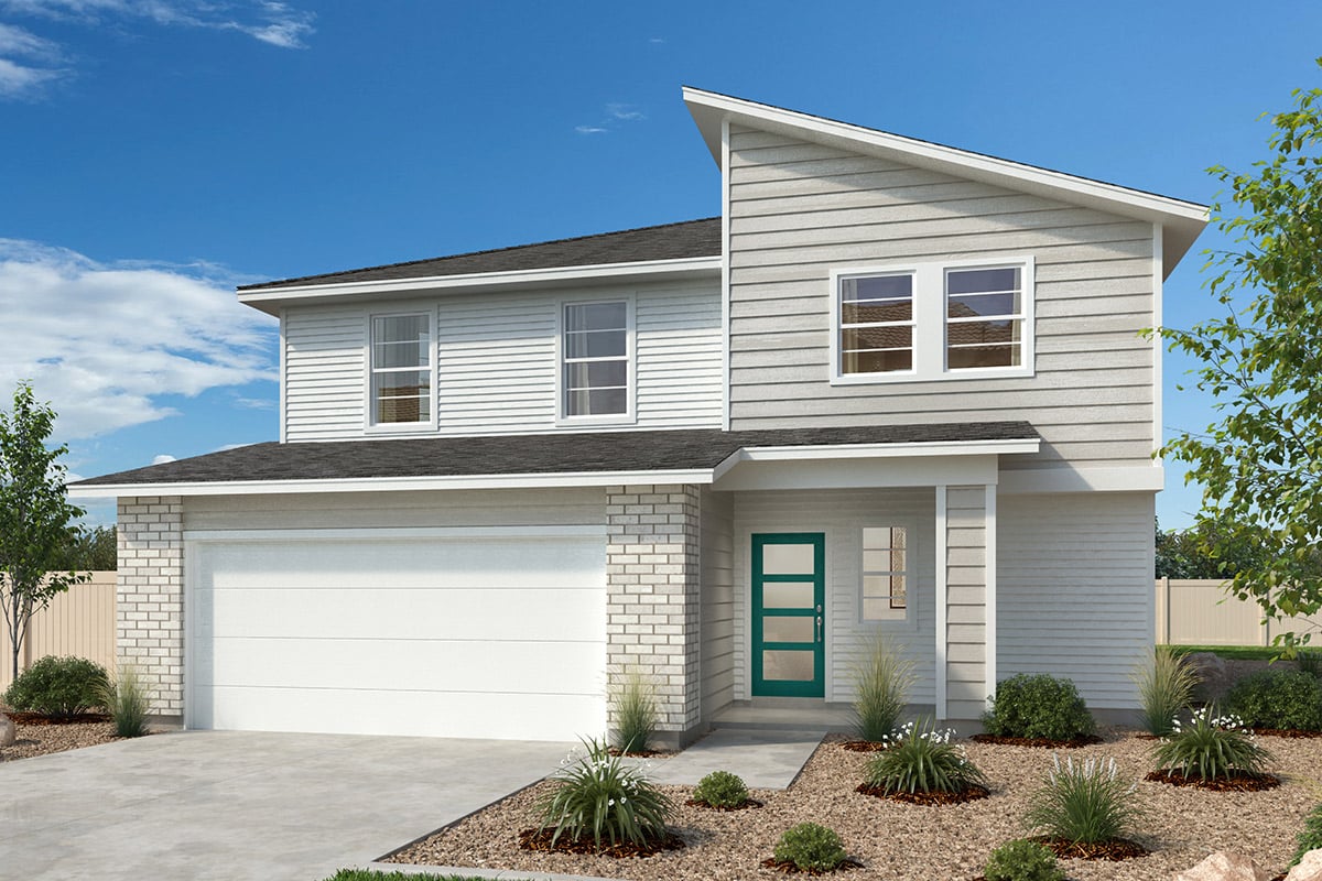 Exterior D with optional stone