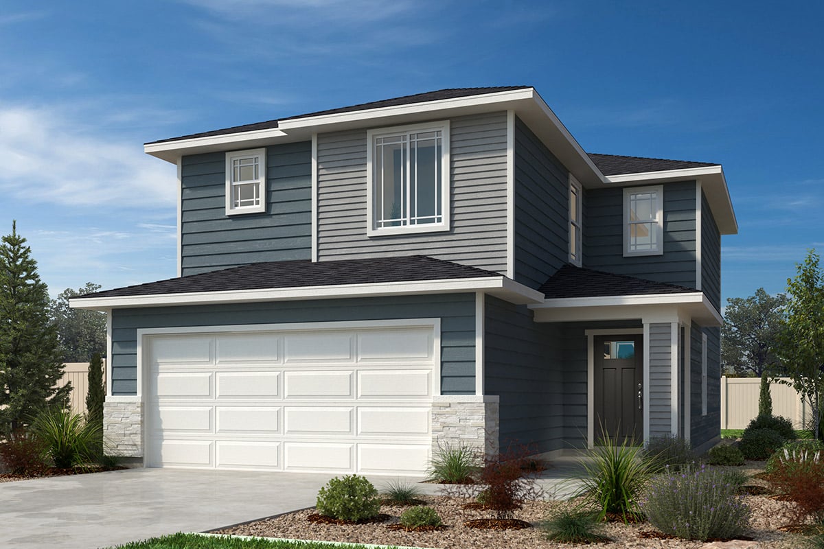 Exterior C with optional stone