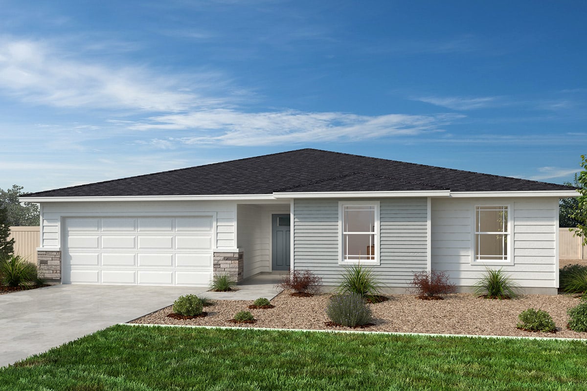 Exterior C with optional stone