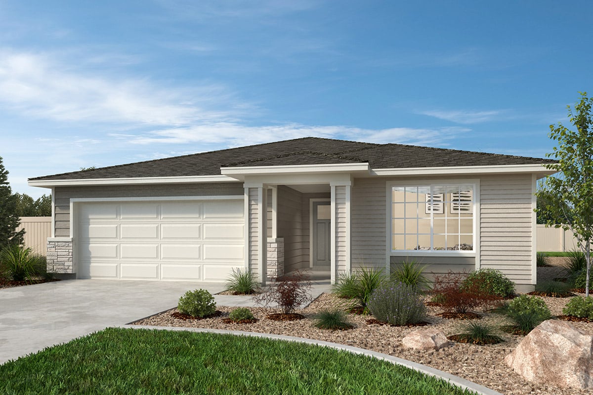 Exterior C with optional stone