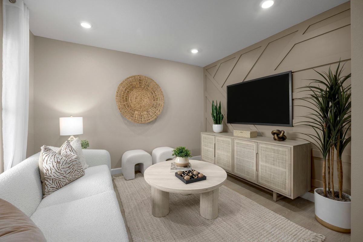 Downstairs bonus room