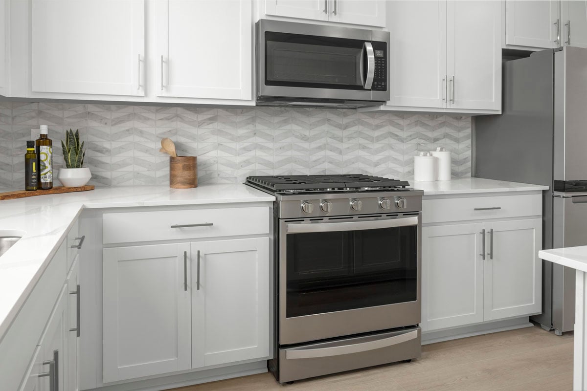 Stainless steel appliances