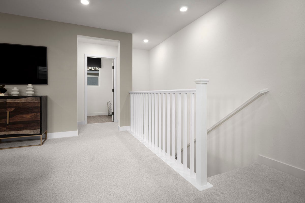 Mission-style stair rail