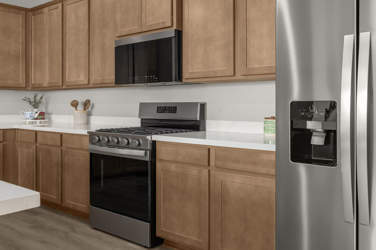 Stainless steel appliances