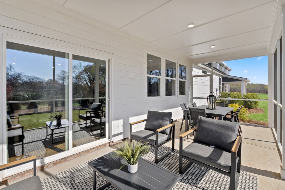 Optional covered porch